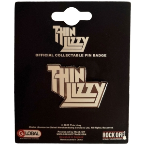 Thin Lizzy - Logo Pin Badge i gruppen MERCHANDISE / Merch / Metal hos Bengans Skivbutik AB (5638425)