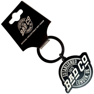 Bad Company - Est. 1973 Circle Logo Keychain i gruppen MERCHANDISE / Merch / Pop-Rock hos Bengans Skivbutik AB (5638467)
