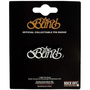 The Band - Logo Pin Badge i gruppen MERCHANDISE / Merch / Pop-Rock hos Bengans Skivbutik AB (5638470)