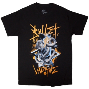Bullet For My Valentine - Wrapped Cobra Uni Bl T-Shirt i gruppen MERCHANDISE / T-shirt / Metal hos Bengans Skivbutik AB (5638738r)