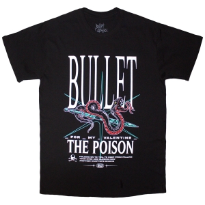 Bullet For My Valentine - The Poison Snake Uni Bl T-Shirt i gruppen MERCHANDISE / T-shirt / Metal hos Bengans Skivbutik AB (5638741r)