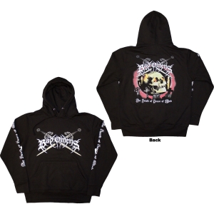 Bad Omens - Skull And Candles Uni Bl Hoodie i gruppen MERCHANDISE / Hoodies / Metal hos Bengans Skivbutik AB (5638746r)