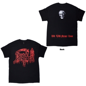 Death - Life Will Never Last Uni Bl T-Shirt i gruppen MERCHANDISE / T-shirt / Metal hos Bengans Skivbutik AB (5638749r)