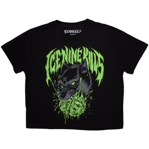 Ice Nine Kills - Wolf Lady Bl Crop Top i gruppen MERCHANDISE / T-shirt / Metal hos Bengans Skivbutik AB (5638758r)