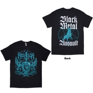 Marduk - Black Metal Assault Uni Bl T-Shirt i gruppen MERCHANDISE / T-shirt / Metal hos Bengans Skivbutik AB (5638762r)