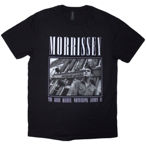 Morrissey - Whitechapel Uni Bl T-Shirt i gruppen MERCHANDISE / T-shirt / Pop-Rock hos Bengans Skivbutik AB (5638771r)