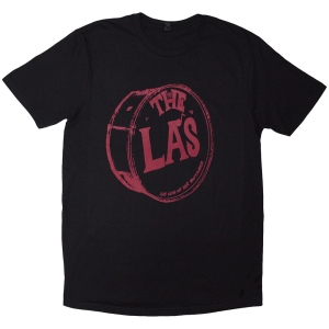 The La's - Red Drum Head Logo Uni Bl T-Shirt i gruppen MERCHANDISE / T-shirt / Pop-Rock hos Bengans Skivbutik AB (5638807r)