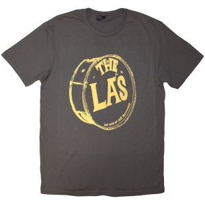 The La's - Yellow Drum Head Logo Uni Char T-Shirt i gruppen MERCH hos Bengans Skivbutik AB (5638808r)