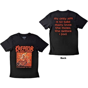 Kreator - Pleasure To Kill Uni Bl T-Shirt i gruppen MERCHANDISE / T-shirt / Metal hos Bengans Skivbutik AB (5638815)