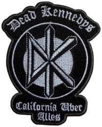 Dead Kennedys - Patch California Uber Alles B&W (8, i gruppen MERCHANDISE / Accessoarer / Pop-Rock hos Bengans Skivbutik AB (5639246)