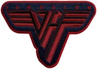 Van Halen - Patch Classic Logo Bordered (7,9 X i gruppen MERCHANDISE / Tøypatch / Heavy Metal hos Bengans Skivbutik AB (5639256)
