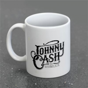 Johnny Cash - Logo White Pod Mug  i gruppen MERCHANDISE / Merch / Country hos Bengans Skivbutik AB (5639324)