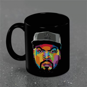 Ice Cube  - Colour Block Black Pod Mug i gruppen MERCHANDISE / Merch / Hip Hop-Rap hos Bengans Skivbutik AB (5639328)