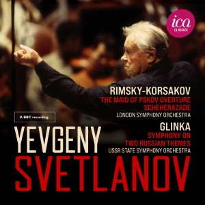 Yevgeny Svetlanov London Symphony - Rimsky-Korsakov & Glinka (Live) i gruppen CD / Kommende / Klassisk hos Bengans Skivbutik AB (5639370)