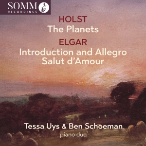 Tessa Uys & Ben Schoeman Piano Duo - Holst: The Planets - Elgar: Introdu i gruppen CD / Kommende / Klassisk hos Bengans Skivbutik AB (5639376)