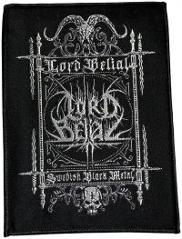 Lord Belial - Patch Swedish Black Metal (13,5 X 1 i gruppen MERCHANDISE / Accessoarer / Kommende / Metal hos Bengans Skivbutik AB (5639485)