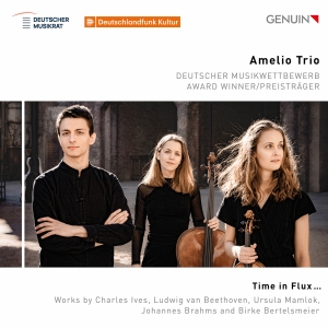Amelio Trio - Time In Flux… i gruppen CD / Kommende / Klassisk hos Bengans Skivbutik AB (5639548)