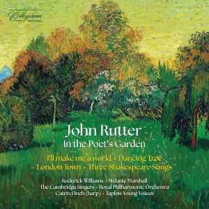 John Rutter - In The Poet's Garden i gruppen CD / Kommende / Klassisk hos Bengans Skivbutik AB (5639551)
