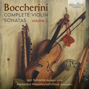 Luigi Boccherini - Complete Violin Sonatas, Vol. 2 i gruppen CD / Kommende / Klassisk hos Bengans Skivbutik AB (5639596)