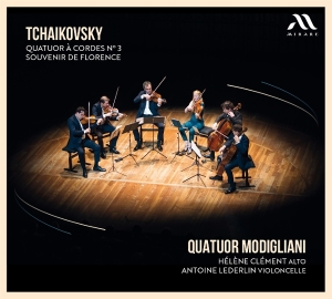 Quatuor Modigliani & Helene Clement & Antoine Lederlin - Tchaikovsky: Quatuor A Cordes No. 3 & Souvenir De Florence i gruppen VI TIPSER / Fredagsutgivelser / 2025-09-19 hos Bengans Skivbutik AB (5639791)