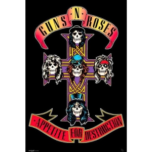 Guns & Roses - Appetite For Destruction 91,5 X 61 Cm i gruppen MERCHANDISE / Poster / hos Bengans Skivbutik AB (5640252)