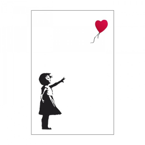 Bansky - Balloon Girl  91,5 X 61 Cm i gruppen BW-Poster hos Bengans Skivbutik AB (5640258)