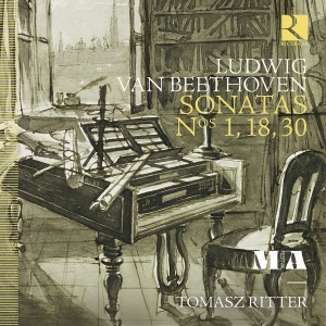 Ludwig Van Beethoven - Sonatas Nos. 1, 18 & 30 i gruppen CD / Kommende / Klassisk hos Bengans Skivbutik AB (5640638)