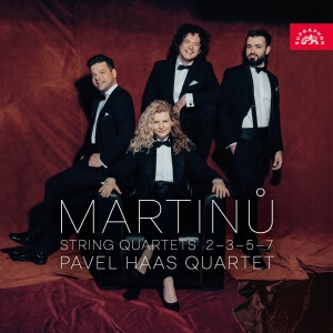 Bohuslav Martinu - String Quartets 2, 3, 5 & 7 i gruppen CD / Kommende / Klassisk hos Bengans Skivbutik AB (5640655)