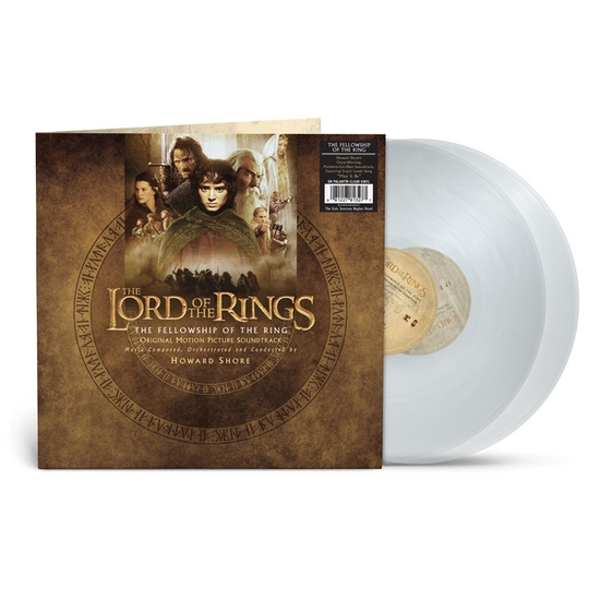 Howard Shore - The Lord Of The Rings: The Fellowship Of The Ring Original Soundtrack (2Lp Milky White) i gruppen VINYL / Film-Musikkkal hos Bengans Skivbutik AB (5640981)