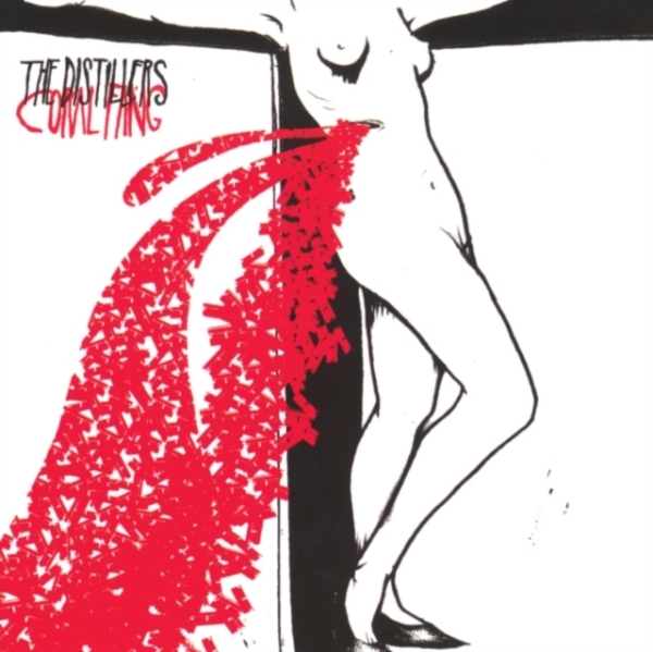 The Distillers - Coral Fang (Red & Black Vinyl) i gruppen VINYL / Toppselgere hos Bengans Skivbutik AB (5641025)