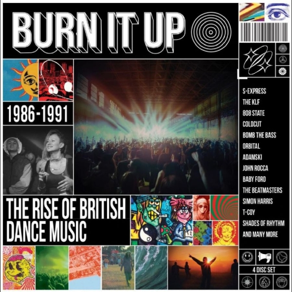 Various Artists - Burn It Up The Rise Of British Danc i gruppen CD / Toppselgere hos Bengans Skivbutik AB (5641369)