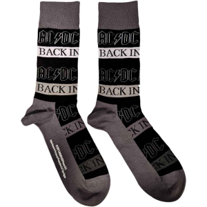 Ac/Dc - Back In Black Uni Bl Socks (Eu 36-40) i gruppen MERCHANDISE /  /  hos Bengans Skivbutik AB (5641739)