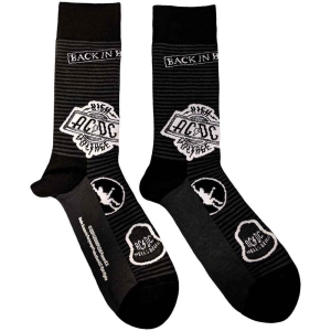 Ac/Dc - Icons Uni Bl Socks (Eu 36-40) i gruppen MERCHANDISE / / hos Bengans Skivbutik AB (5641740)