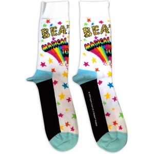 Beatles  - Magical Mystery Tour Uni Wht Socks (Eu 36-40) i gruppen MERCHANDISE /  /  hos Bengans Skivbutik AB (5641749)
