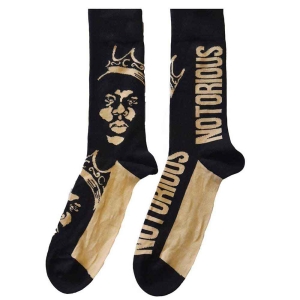 Biggie - Gold Crown Uni Bl Socks (Eu 36-40) i gruppen MERCHANDISE / / hos Bengans Skivbutik AB (5641757)
