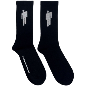Billie Eilish - White Blohsh Uni Bl Socks (Eu 36-40) i gruppen MERCHANDISE /  /  hos Bengans Skivbutik AB (5641758)
