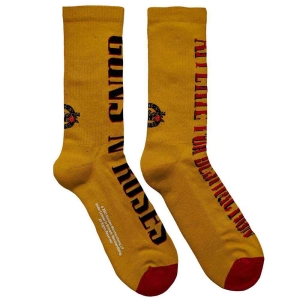 Guns N Roses - Appetite For Destruction Uni Yell Socks (Eu 36-40) i gruppen MERCHANDISE / Strumpor / Hårdrock hos Bengans Skivbutik AB (5641776)