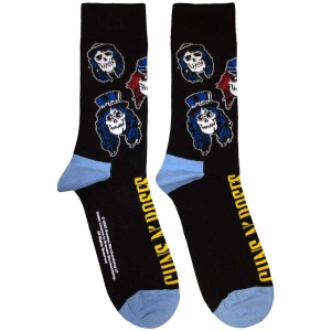 Guns N Roses - Skulls Band Uni Bl Socks (Eu 36-40) i gruppen MERCHANDISE / / hos Bengans Skivbutik AB (5641778)