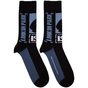 Linkin Park - Crouching Uni Bl Socks (Eu 36-40) i gruppen MERCHANDISE / / hos Bengans Skivbutik AB (5641786)