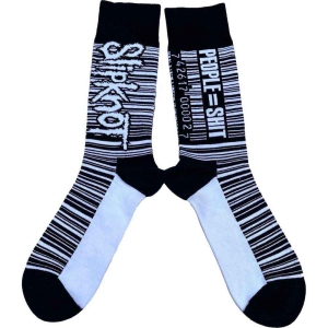 Slipknot - Barcode Uni Bl Socks (Eu 36-40) i gruppen MERCHANDISE / / hos Bengans Skivbutik AB (5641812)