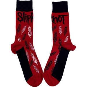 Slipknot - Tribal S Uni Red Socks (Eu 36-40) i gruppen MERCHANDISE / / hos Bengans Skivbutik AB (5641813)