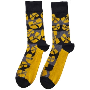 Wu Tang Clan - Logos Yellow Uni Bl Socks (Eu 36-40) i gruppen MERCHANDISE / / hos Bengans Skivbutik AB (5641829)