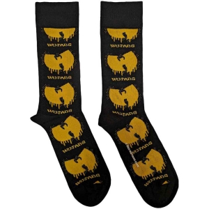 Wu Tang Clan - Dripping Logo Uni Bl Socks (Eu 36-40) i gruppen MERCHANDISE / / hos Bengans Skivbutik AB (5641830)