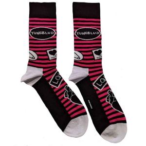 Yungblud - Symbols Uni Bl Socks (Eu 36-40) i gruppen MERCHANDISE / / hos Bengans Skivbutik AB (5641832)