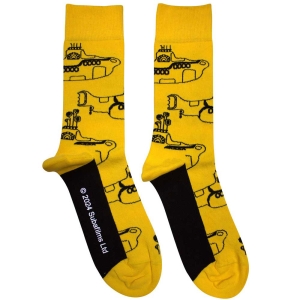 Beatles - Yellow Submarine Sub Outline Repeat Uni Yell Socks (Eu 36-40) i gruppen MERCHANDISE / / hos Bengans Skivbutik AB (5641837)