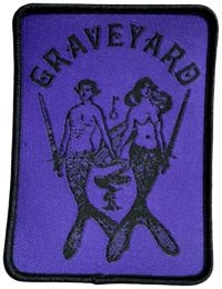 Graveyard - Patch Mermaid (9,8 X 7,3 Cm) i gruppen MERCHANDISE / Tøypatch / Heavy Metal hos Bengans Skivbutik AB (5642124)