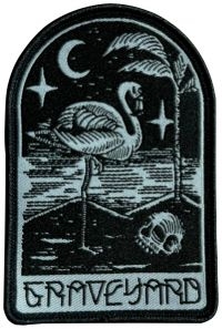 Graveyard - Patch Flamingo (10,1 X 6,7 Cm) i gruppen VI TIPSER / Fredagsutgivelser / 2025-09-19 hos Bengans Skivbutik AB (5642126)