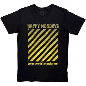 Happy Mondays - You're Twistin' My Melon Man Uni Bl T-Shirt i gruppen MERCHANDISE / T-shirt / Nyheter / Pop-Rock hos Bengans Skivbutik AB (5642463r)