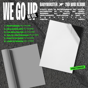 Babymonster - We Go Up i gruppen Minishops / K-Pop Minishops / Babymonster hos Bengans Skivbutik AB (5642489)
