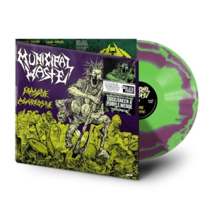 Municipal Waste - Massive Aggressive (Purple & Green Merge Vinyl Lp) Rsd Bf i gruppen VI TIPSER / Record Store Day / RSD BF 2025 hos Bengans Skivbutik AB (5642741)